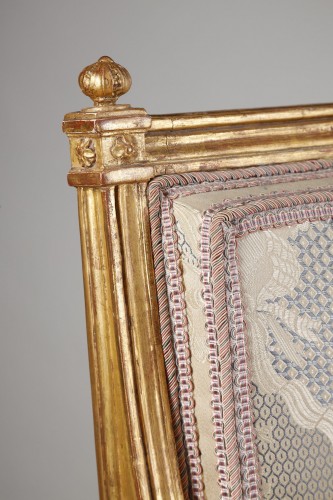 Paire de fauteuils « à la reine », estampillés DUPAIN - Louis XVI