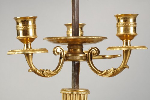 Lampe bouillotte Louis XVI - Galerie Gilles Linossier