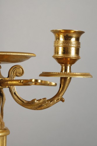 Antiquités - Louis XIV bouillotte lamp