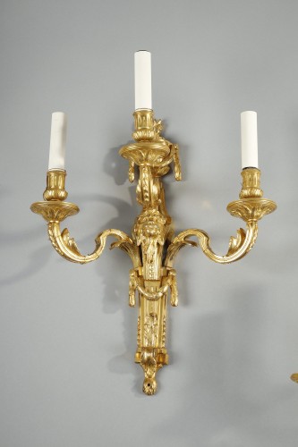 Large pair of transition period sconces - Lighting Style Transition