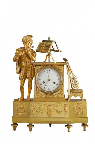 Charles X troubadour clock