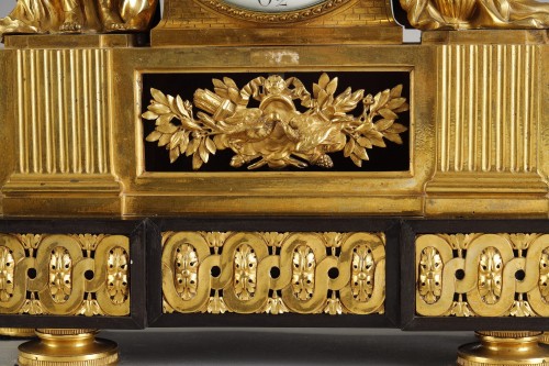 Horlogerie Pendule - Pendule d'époque Louis XVI attribuée à Martincourt