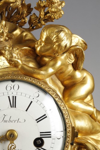18th century - Louis XVI period clock attributed to  Martincourt