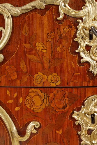 Louis XV chest of drawers stamped by Christophe Wolff - Louis XV