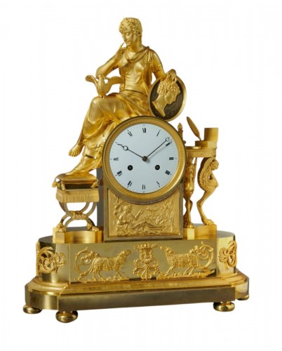 A Fine French Empire Ormolu Mantel Clock, circa 1810
