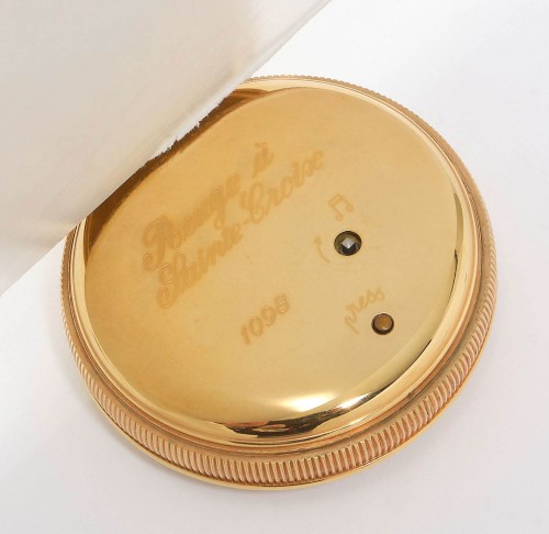 Horlogerie  - Montre de poche musicale à automates « La fontaine »