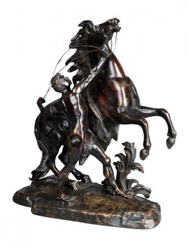 Paire de Chevaux de Marly d'après Guillaume Coustou