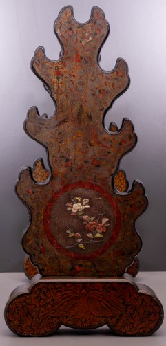 Japanese Lacquer Katana Stand for Seven Swords, Late Edo Period. - 