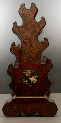 Japanese Lacquer Katana Stand for Seven Swords, Late Edo Period. - 
