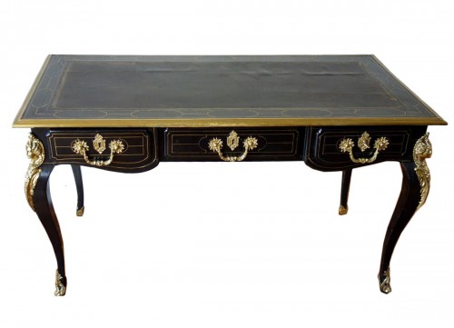 French Régence ebony desk