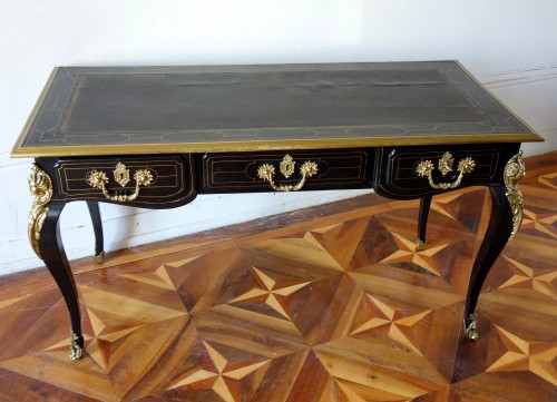 French Régence ebony desk - Furniture Style Louis XIV
