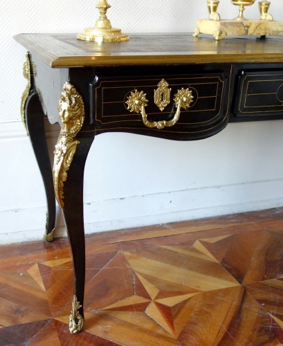 Antiquités - French Régence ebony desk