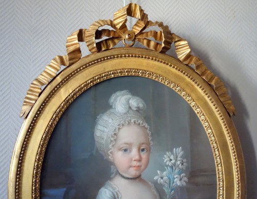 Portrait of Madame Royale - 18th century French school, entourage of Joseph-Siffred Duplessis - Louis XVI