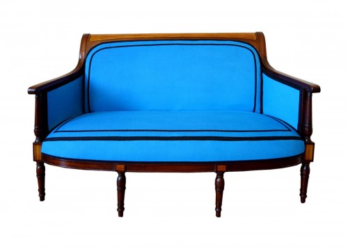 Directoire Mahogany & Lemon Tree Sofa Attributed To Jacob