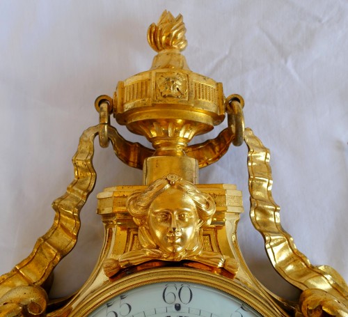 Cartel Louis XVI en bronze doré par Osmond - GSLR Antiques