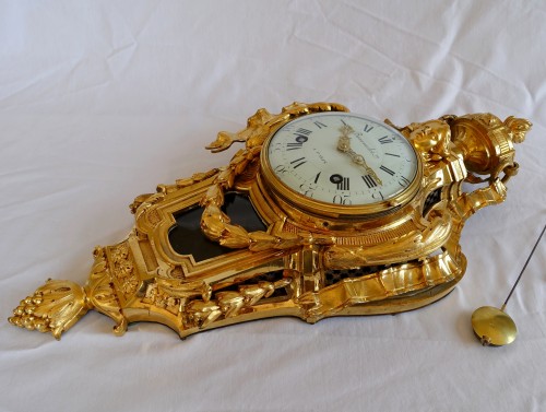 Antiquités - Louis XVI ormolu cartel by Osmond