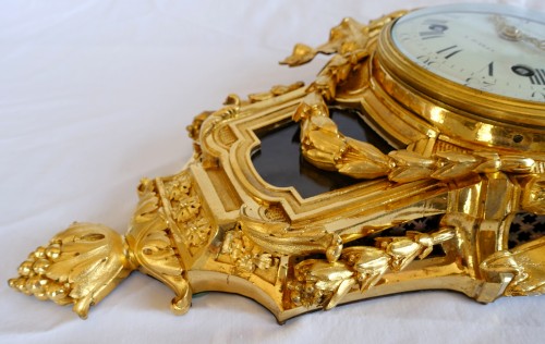 Antiquités - Louis XVI ormolu cartel by Osmond