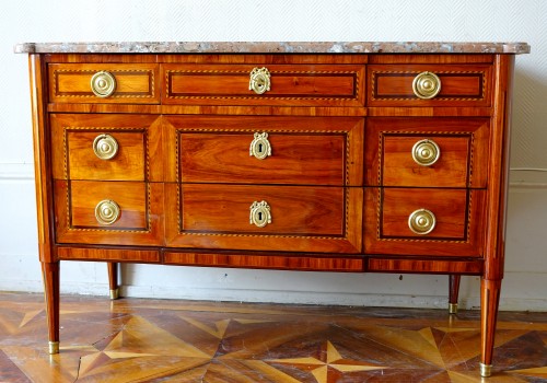 Louis XVI commode stamped Vassou - 