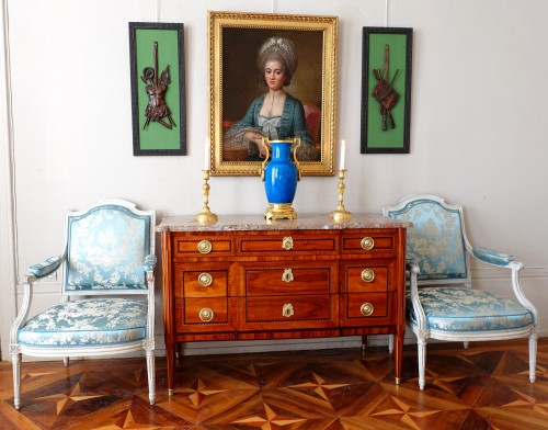 Antiquités - Louis XVI commode stamped Vassou