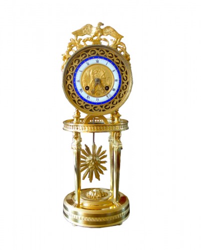 Retour d'Egypte gilt bronze clock