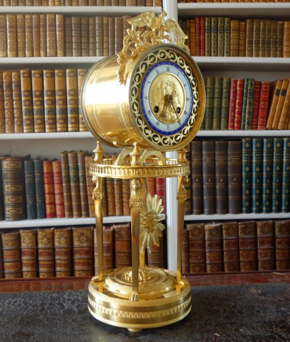 Horology  - Retour d&#039;Egypte gilt bronze clock