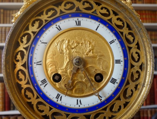 Empire - Retour d&#039;Egypte gilt bronze clock