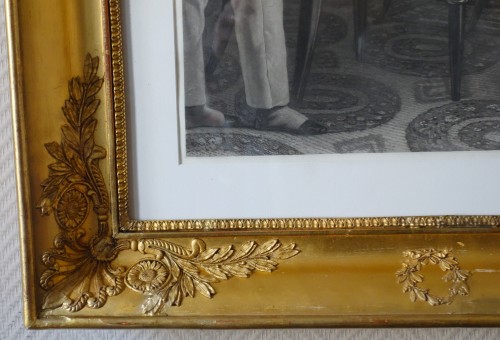 Engravings & Prints  - The death of Napoleon, or the twilight of the Emperor Grande gravure Empire