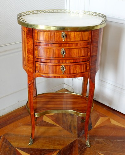 Furniture  - Rosewood coffee table signed by Fidelis Schey, 18th century 