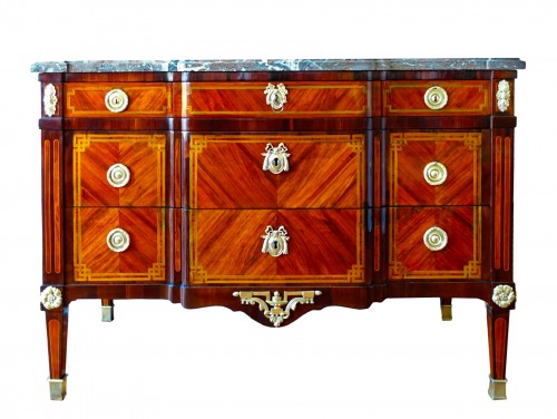 Commode à la Grecque d'époque Louis XV