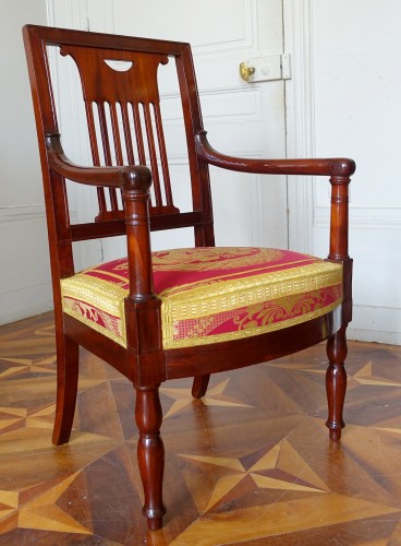 Fauteuil Empire par Jean-Pierre Louis pour Saint Cloud - Sièges Style Empire