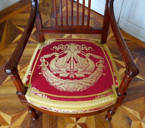 Fauteuil Empire par Jean-Pierre Louis pour Saint Cloud - Empire