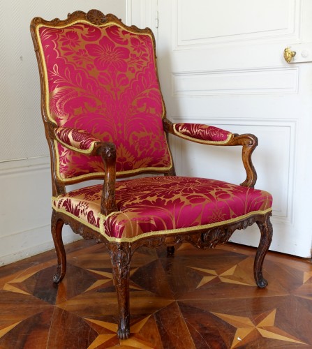 Fauteuil d'époque Louis XIV vers 1710-1720 - Sièges Style Louis XIV