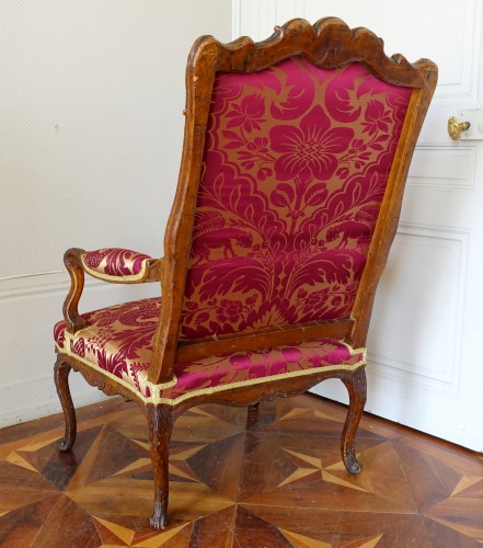 XVIIIe siècle - Fauteuil d'époque Louis XIV vers 1710-1720