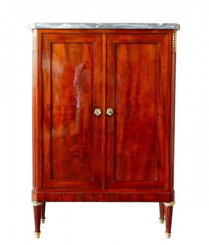 Louis XVI mahogany sideboard - 18th century - 79cm X 113cm X 23cm