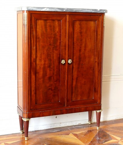 Louis XVI mahogany sideboard - 18th century - 79cm X 113cm X 23cm - Furniture Style Directoire