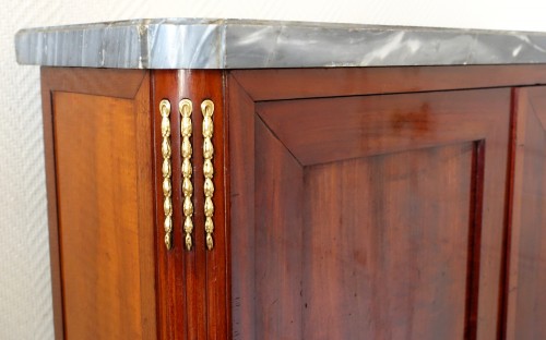 Directoire - Louis XVI mahogany sideboard - 18th century - 79cm X 113cm X 23cm