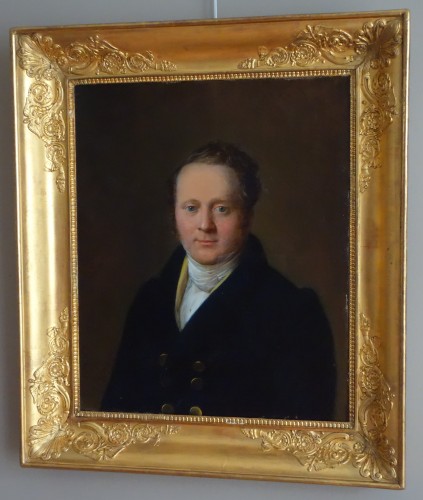 Paintings & Drawings  - Portrait Of A Gentleman 1827, Jean François Garneray, Pupil Of David
