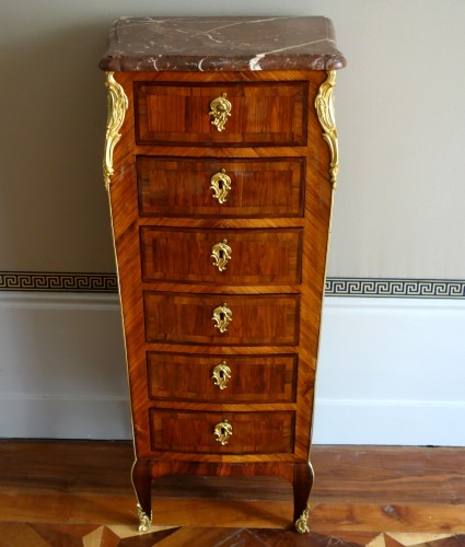 Mobilier Meuble d'appoint - Paire de chiffonniers d'époque Louis XV