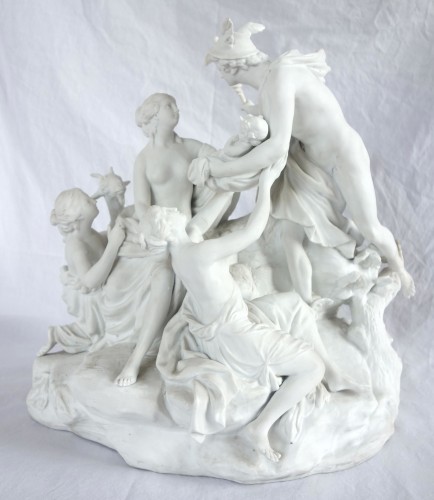 La naissance de Bacchus, biscuit de Sèvres d'époque Louis XVI - Céramiques, Porcelaines Style Louis XVI