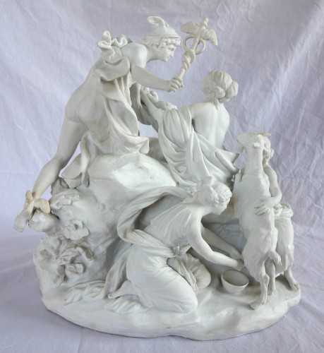 La naissance de Bacchus, biscuit de Sèvres d'époque Louis XVI - Louis XVI