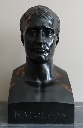 Buste de Napoleon en hermès - bronze d'epoque Empire - Sculpture Style Empire