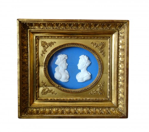 La Duchesse d'Angoulème et la Duchesse de Berry, biscuit de Sèvres