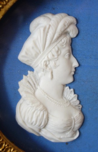 The Duchess of Angoulême and the Duchess of Berry, Sèvres biscuit. - 