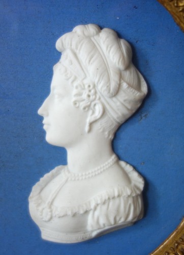 19th century - The Duchess of Angoulême and the Duchess of Berry, Sèvres biscuit.