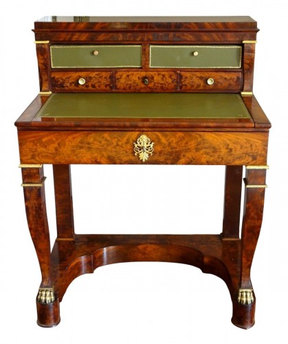Empire period mahogany desk