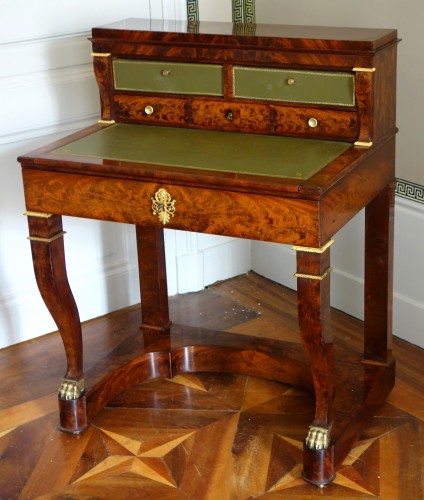 Empire period mahogany desk - Furniture Style Empire
