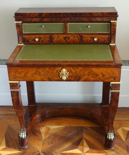 Empire period mahogany desk - 