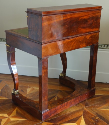 Empire period mahogany desk - Empire