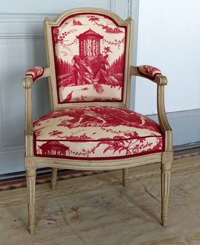 Sièges Canapé & Mobilier de Salon - Mobilier de salon d'époque Louis XVI - estampille de Claude Séné