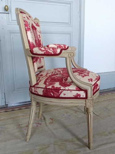 Antiquités - Mobilier de salon d'époque Louis XVI - estampille de Claude Séné